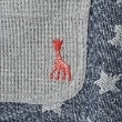 キリンのソフィー(Sophie la girafe)の星柄ジャカードサロペット6