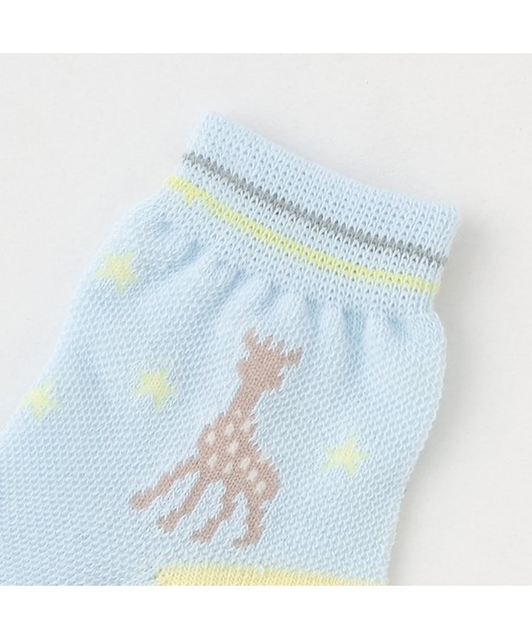 キリンのソフィー(Sophie la girafe)のスタークルーソックス1