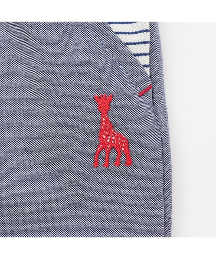キリンのソフィー(Sophie la girafe)のデニム風ハーフパンツ3