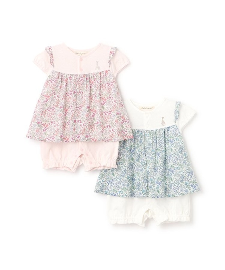 キリンのソフィー(Sophie la girafe)の小花柄ショートオール8