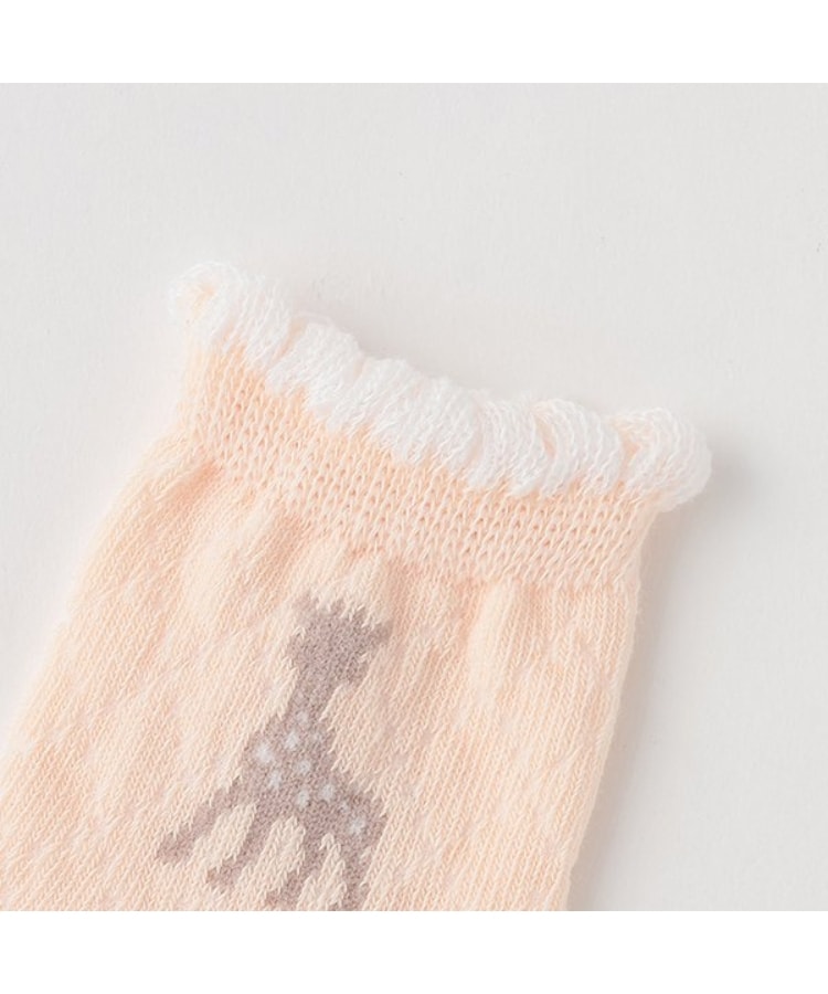 キリンのソフィー(Sophie la girafe)の透かしソックス1