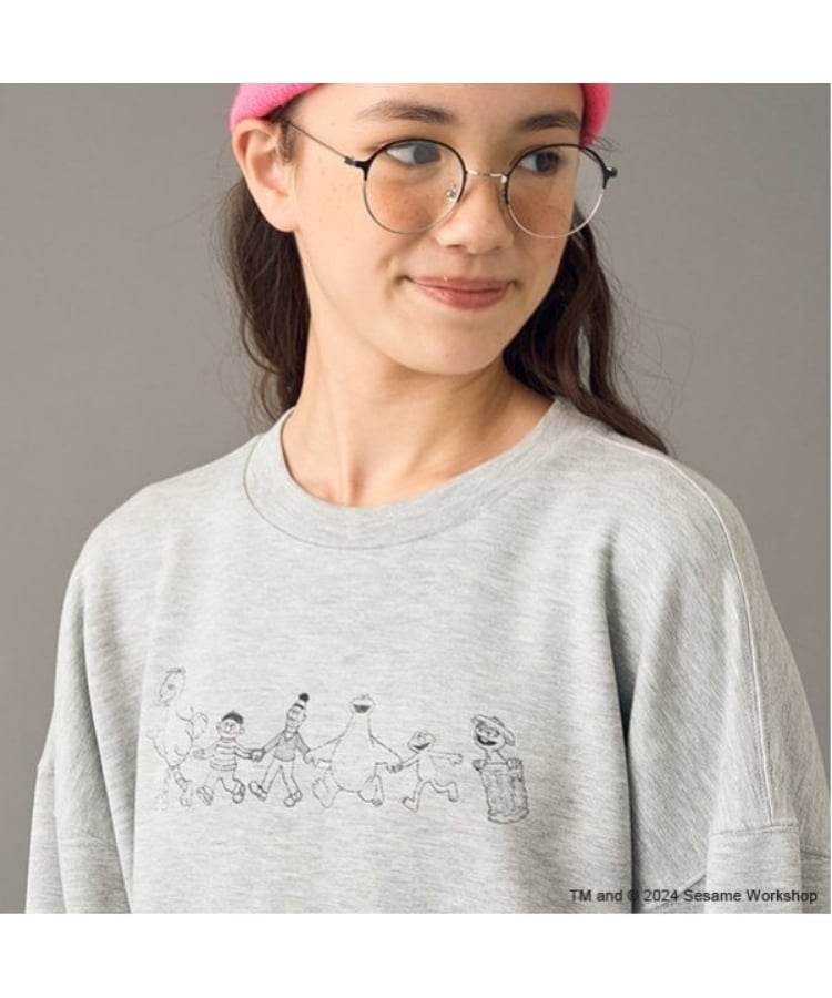 ポンポネット アミ(POM PONETTE AMI)の【AMI】セサミストリートダンボールプルオーバー17