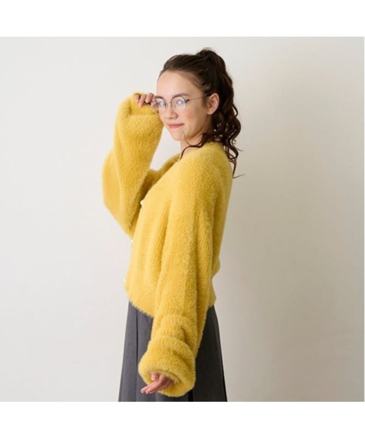 ポンポネット アミ(POM PONETTE AMI)の【AMI】シャギーニットロンTセット14