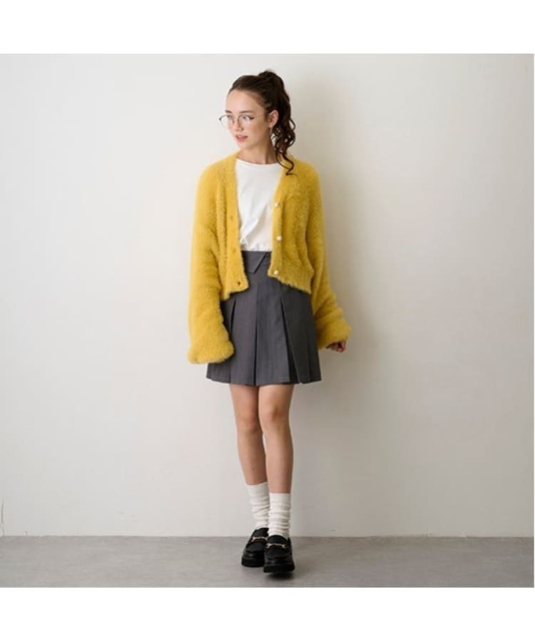 ポンポネット アミ(POM PONETTE AMI)の【AMI】シャギーニットロンTセット15