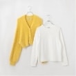 ポンポネット アミ(POM PONETTE AMI)の【AMI】シャギーニットロンTセット2
