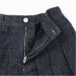 ポンポネット アミ(POM PONETTE AMI)の【AMI】刺しゅう入りラメデニムスカパン6