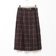 ポンポネット アミ(POM PONETTE AMI)の【AMI】ミドル丈チェックプリーツスカート10