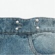 ポンポネット アミ(POM PONETTE AMI)の【AMI】パールフックデニムワイドパンツ5
