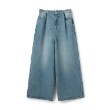 ポンポネット アミ(POM PONETTE AMI)の【AMI】パールフックデニムワイドパンツ11
