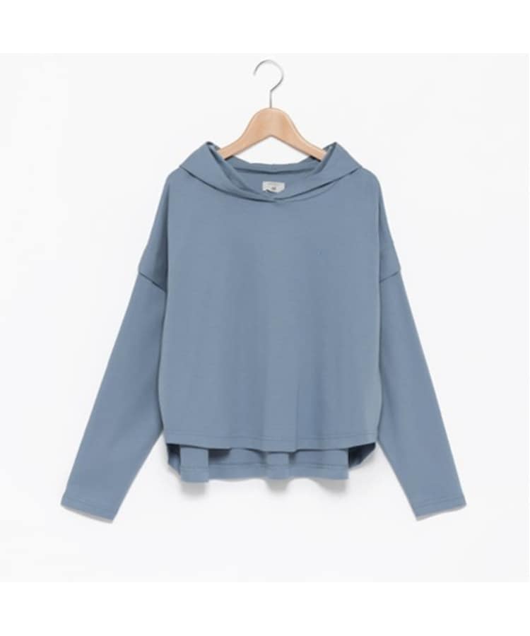 ポンポネット アミ(POM PONETTE AMI)の【AMI】ショルダータックパーカ ブルー(091)