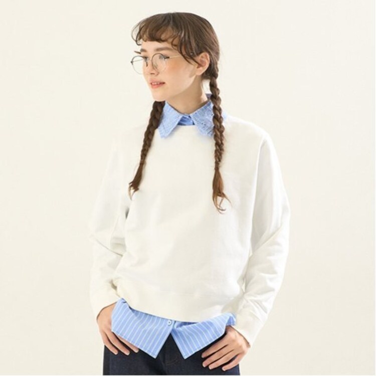 ポンポネット アミ(POM PONETTE AMI)の【AMI】【WEB限定】裏毛プルオーバー スウェット・トレーナー