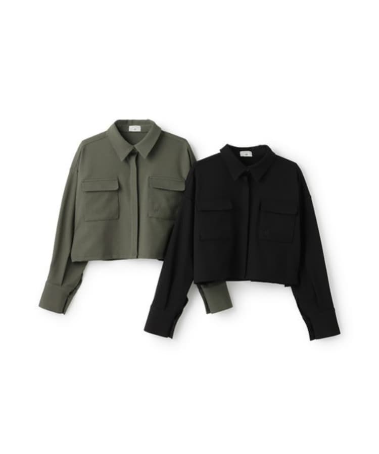 ポンポネット アミ(POM PONETTE AMI)の【AMI】ショート丈ポケットシャツ9