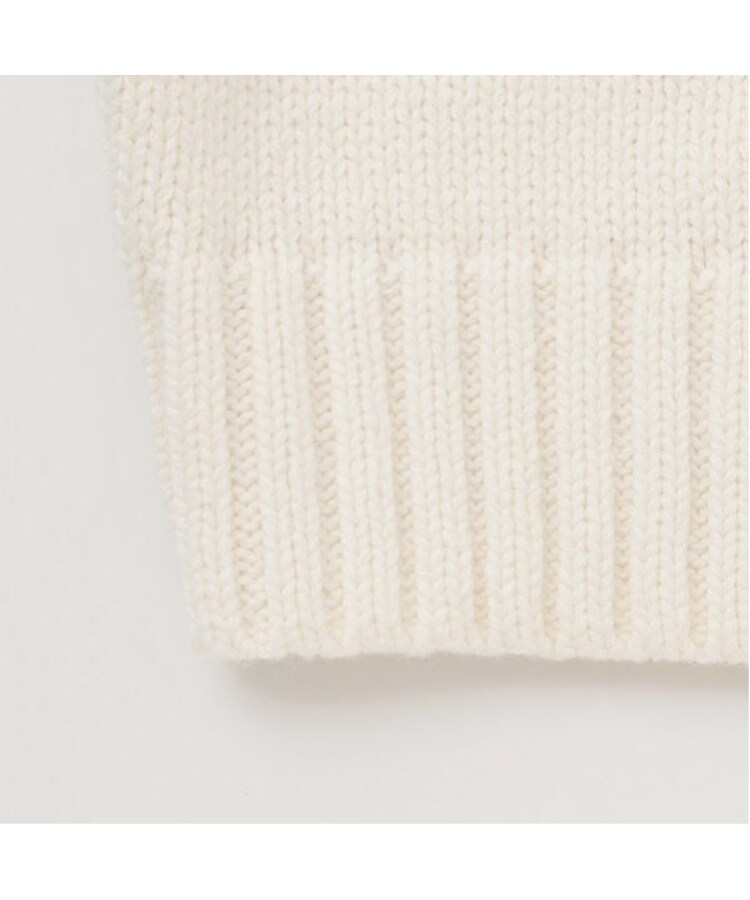 ポンポネット アミ(POM PONETTE AMI)の【AMI】チュールテープミックススリーブニットプルオーバー6