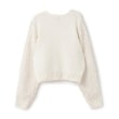 ポンポネット アミ(POM PONETTE AMI)の【AMI】チュールテープミックススリーブニットプルオーバー1