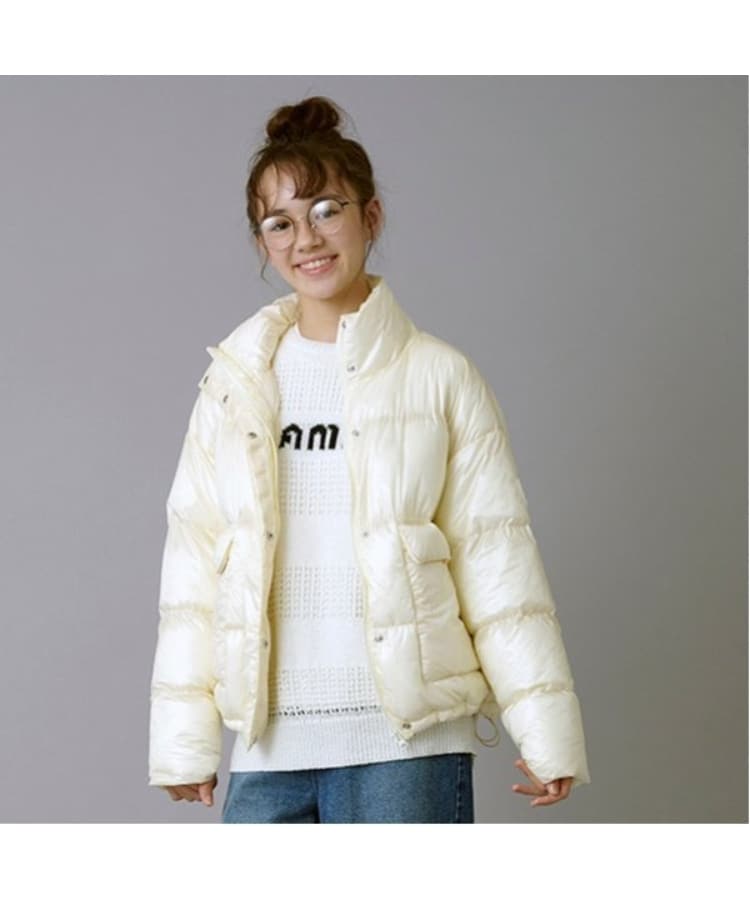 ポンポネット アミ(POM PONETTE AMI)の【AMI】メッシュシャドウボーダーニットプルオーバー17