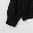 ポンポネット アミ(POM PONETTE AMI)の【AMI】メッシュシャドウボーダーニットプルオーバー25