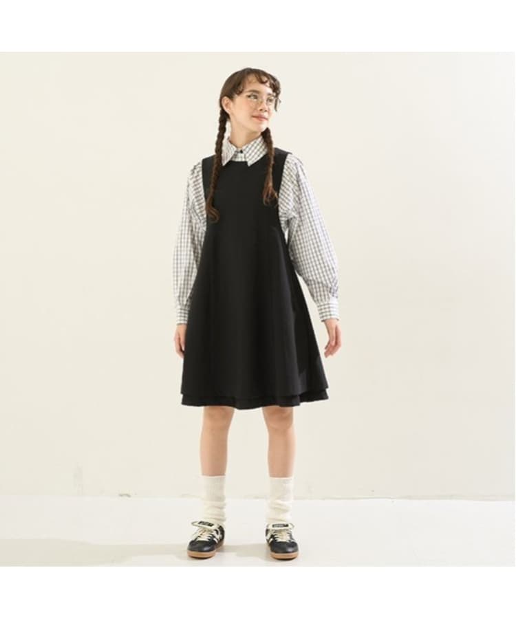 ポンポネット アミ(POM PONETTE AMI)の【AMI】リバーシブルジャンパースカート28