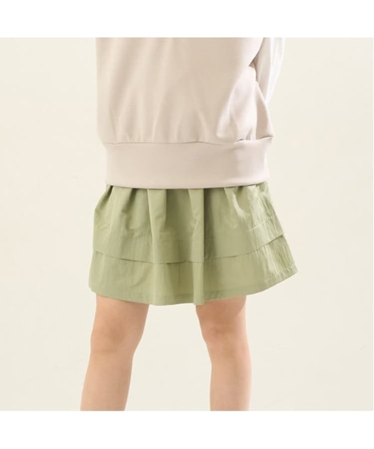 ポンポネット アミ(POM PONETTE AMI)の【Cuugal掲載】【AMI】【はっ水】ウエストリブ裾タックスカート13