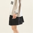 ポンポネット アミ(POM PONETTE AMI)の【Cuugal掲載】【AMI】【はっ水】ウエストリブ裾タックスカート20