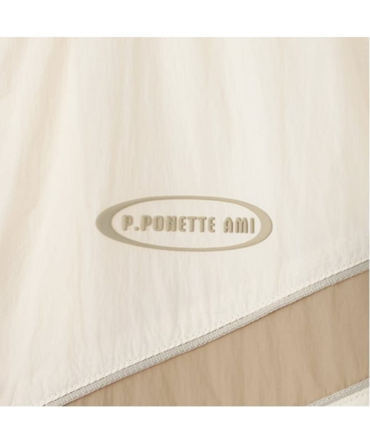 ポンポネット アミ(POM PONETTE AMI)の【AMI】【はっ水】フードバルーンライトブルゾン4