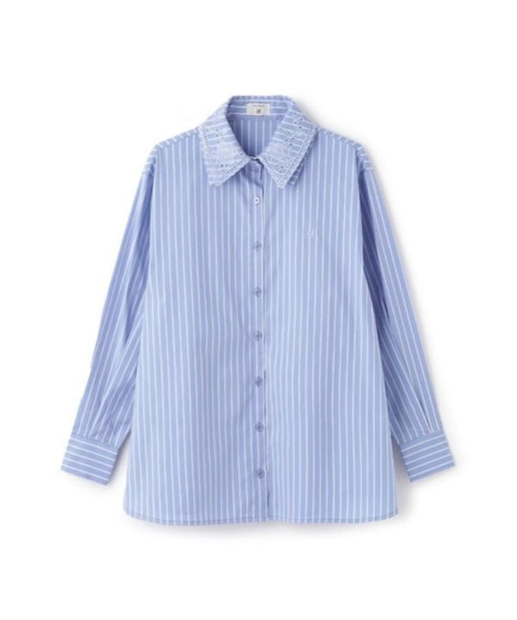 ポンポネット アミ(POM PONETTE AMI)の【AMI】ダブルラペルシャツ8