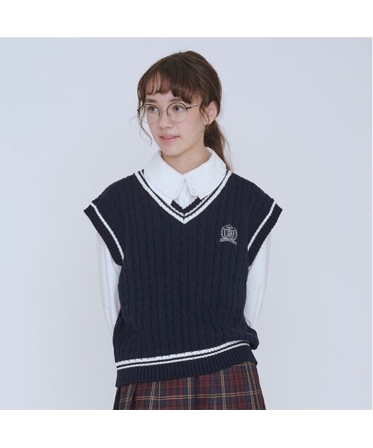 ポンポネット アミ(POM PONETTE AMI)の【AMI】ダブルラペルシャツ12