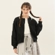 ポンポネット アミ(POM PONETTE AMI)の【AMI】ライン衿メッシュカーデ×ロンTセット ブラック(219)