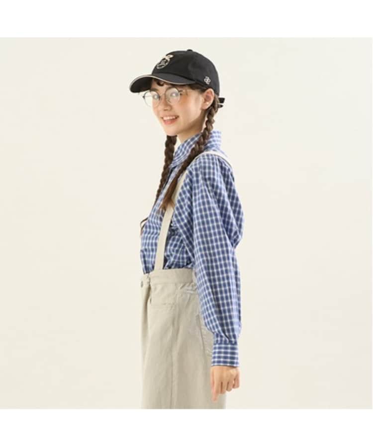 ポンポネット アミ(POM PONETTE AMI)の【AMI】ボリュームスリーフチェックブラウス7