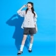 ポンポネット アミ(POM PONETTE AMI)の【AMI】ボリュームスリーフチェックブラウス2