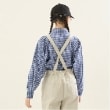 ポンポネット アミ(POM PONETTE AMI)の【AMI】ボリュームスリーフチェックブラウス8