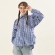 ポンポネット アミ(POM PONETTE AMI)の【AMI】ボリュームスリーフチェックブラウス9