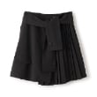 ポンポネット アミ(POM PONETTE AMI)の【AMI】腰巻プリーツスカパン1
