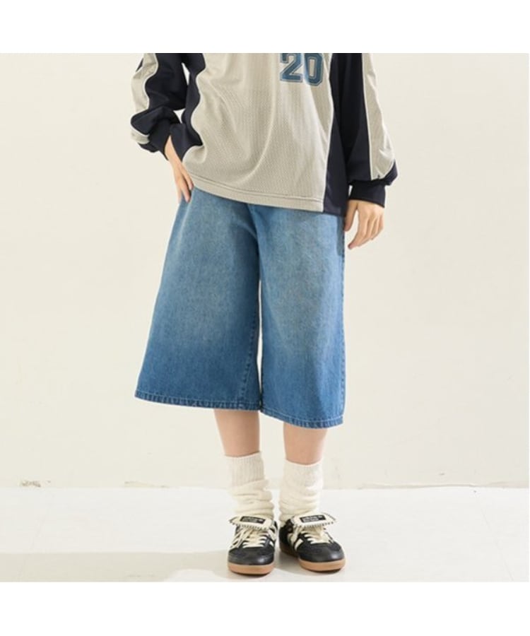 ポンポネット アミ(POM PONETTE AMI)の【AMI】フックつきデニムハーフパンツ10