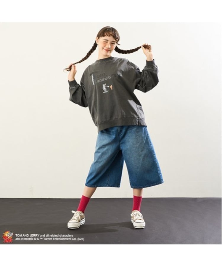 ポンポネット アミ(POM PONETTE AMI)の【AMI】フックつきデニムハーフパンツ20