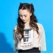 ポンポネット アミ(POM PONETTE AMI)の【AMI】バイカラー転写ビッグTシャツ5