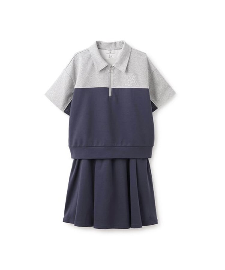 ポンポネット アミ(POM PONETTE AMI)の【AMI】ブロッキングハーフジップセットアップ8