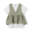 ポンポネット アミ(POM PONETTE AMI)の【AMI】バルーンベスト×Tシャツセット13