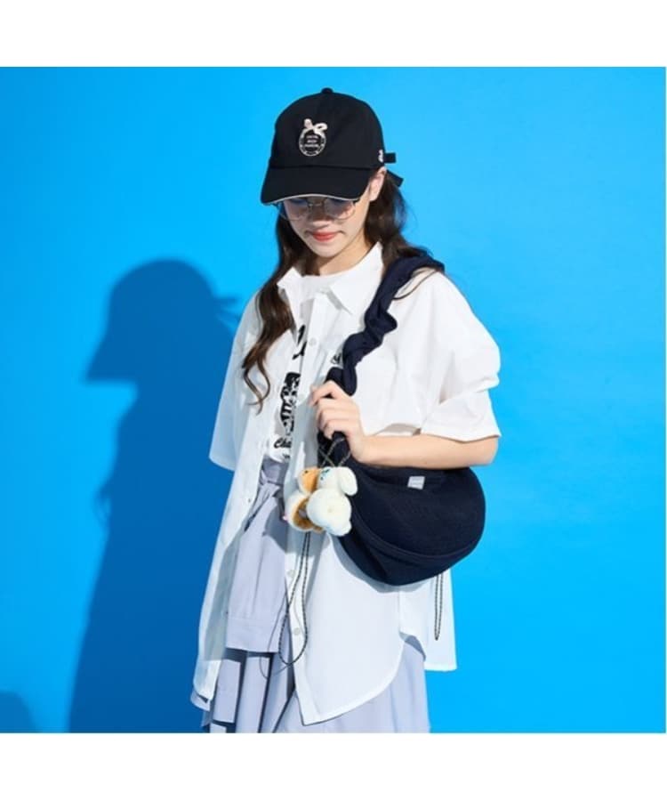 ポンポネット アミ(POM PONETTE AMI)の【大好評により新色追加】【AMI】5分袖ビッグシャツ×コンパクトTシャツ22