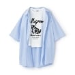 ポンポネット アミ(POM PONETTE AMI)の【大好評により新色追加】【AMI】5分袖ビッグシャツ×コンパクトTシャツ16