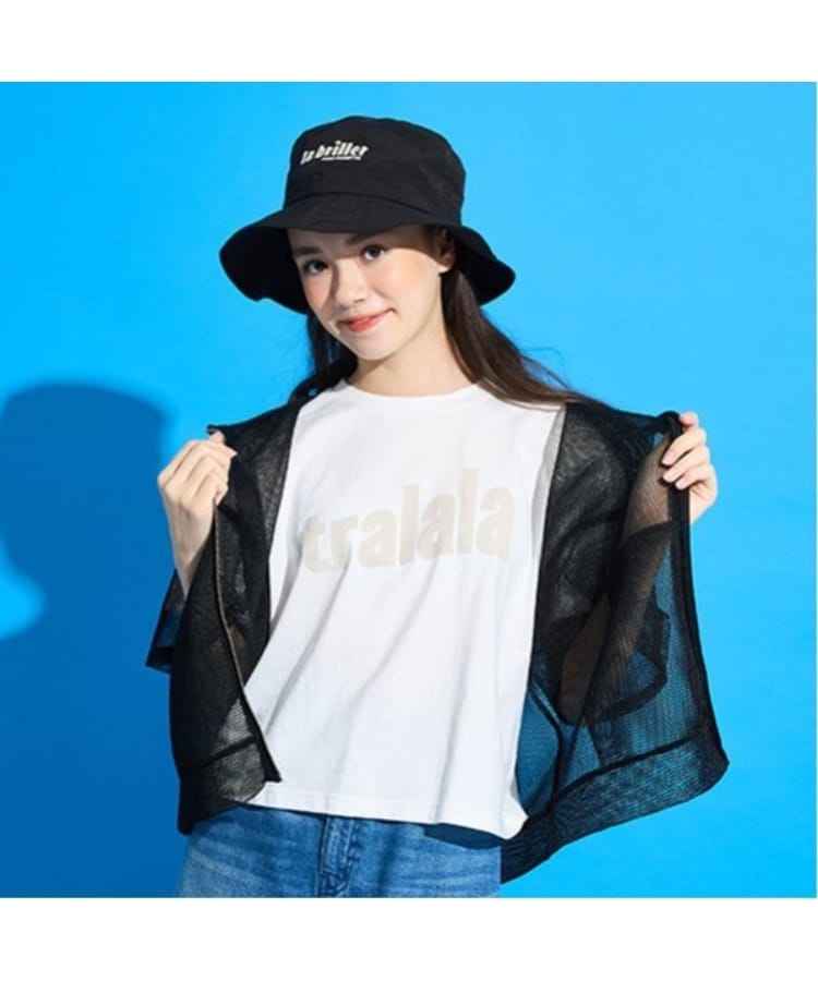 ポンポネット アミ(POM PONETTE AMI)の【AMI】ダンボールメッシュパーカ×Tシャツセット1