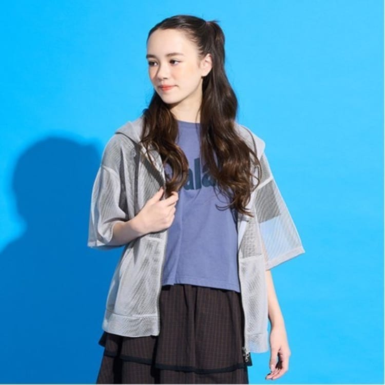 ポンポネット アミ(POM PONETTE AMI)の【AMI】ダンボールメッシュパーカ×Tシャツセット Ｔシャツ
