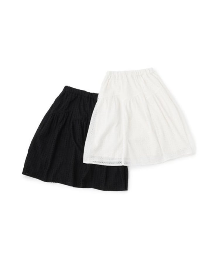 ポンポネット アミ(POM PONETTE AMI)の【AMI】アイレットレースティアードスカート8