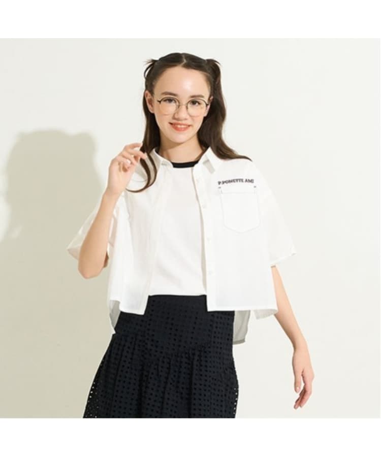 ポンポネット アミ(POM PONETTE AMI)の【AMI】バックグラフィックシャツ×Tシャツセット17