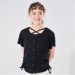 ポンポネット アミ(POM PONETTE AMI)の【AMI】【WEB限定】脇ドロスト×カップ付インナー ブラック(219)