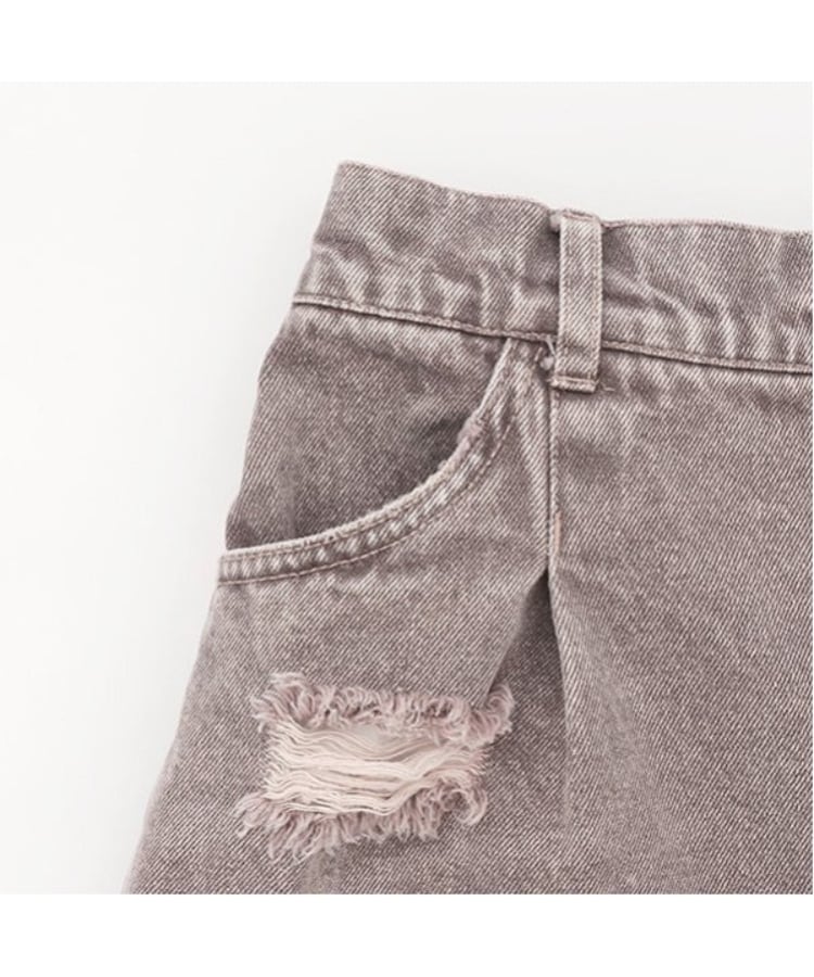 ポンポネット アミ(POM PONETTE AMI)の【AMI】ダメージデニムショートパンツ3