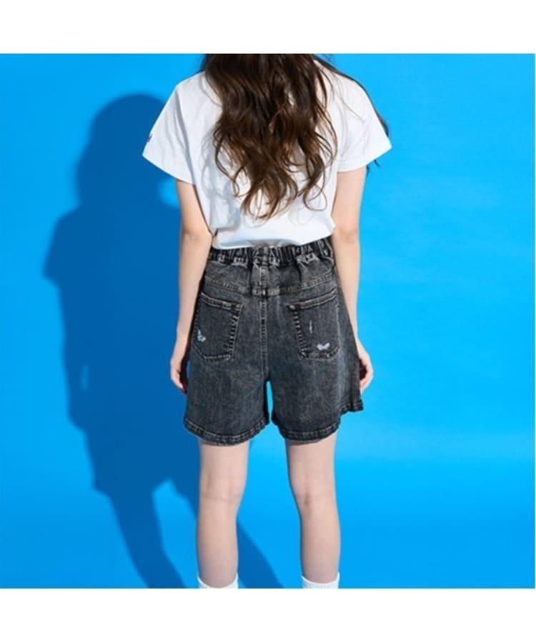 ポンポネット アミ(POM PONETTE AMI)の【AMI】ダメージデニムショートパンツ18
