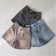 ポンポネット アミ(POM PONETTE AMI)の【AMI】ダメージデニムショートパンツ12