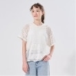 ポンポネット アミ(POM PONETTE AMI)の【AMI】メッシュパーカ×カップつきインナーセット オフホワイト(003)