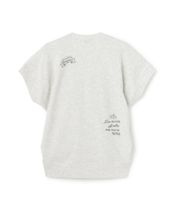 ポンポネット アミ(POM PONETTE AMI)の【AMI】らくがき刺しゅう変形プルオーバー1