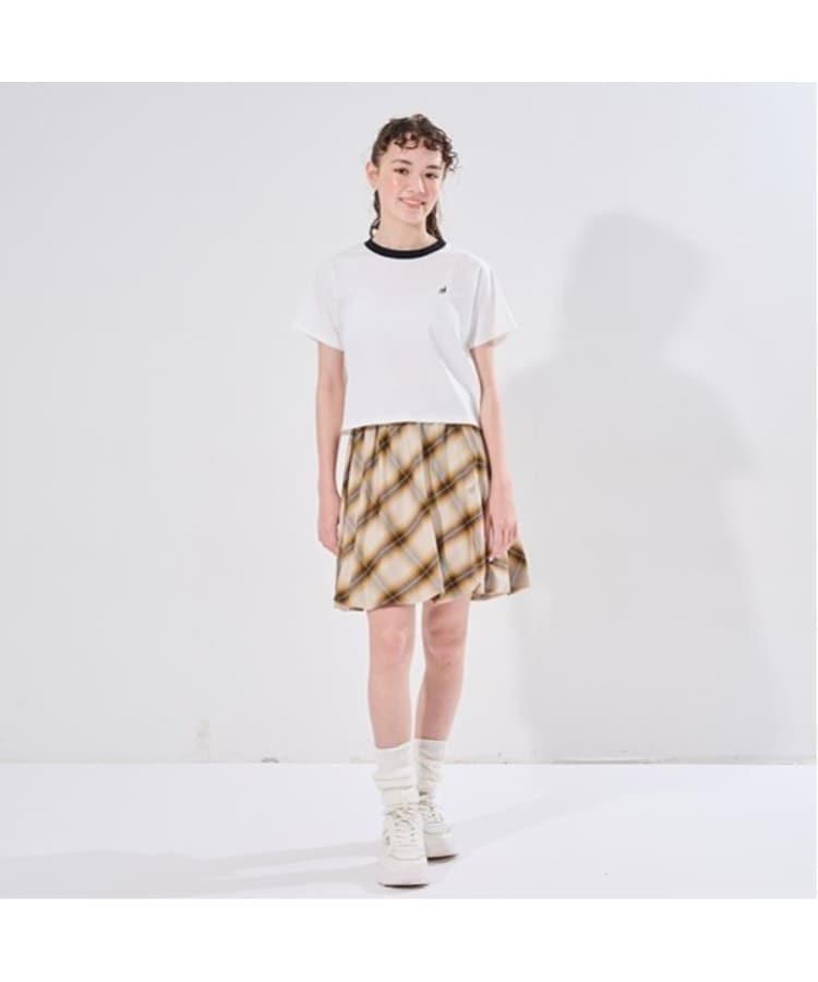 ポンポネット アミ(POM PONETTE AMI)の【AMI】チェックバルーンスカート×インナーパンツセット17